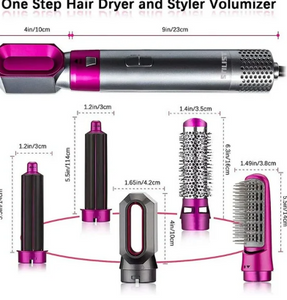 5 En 1 Cepillo De Cabello Electrico