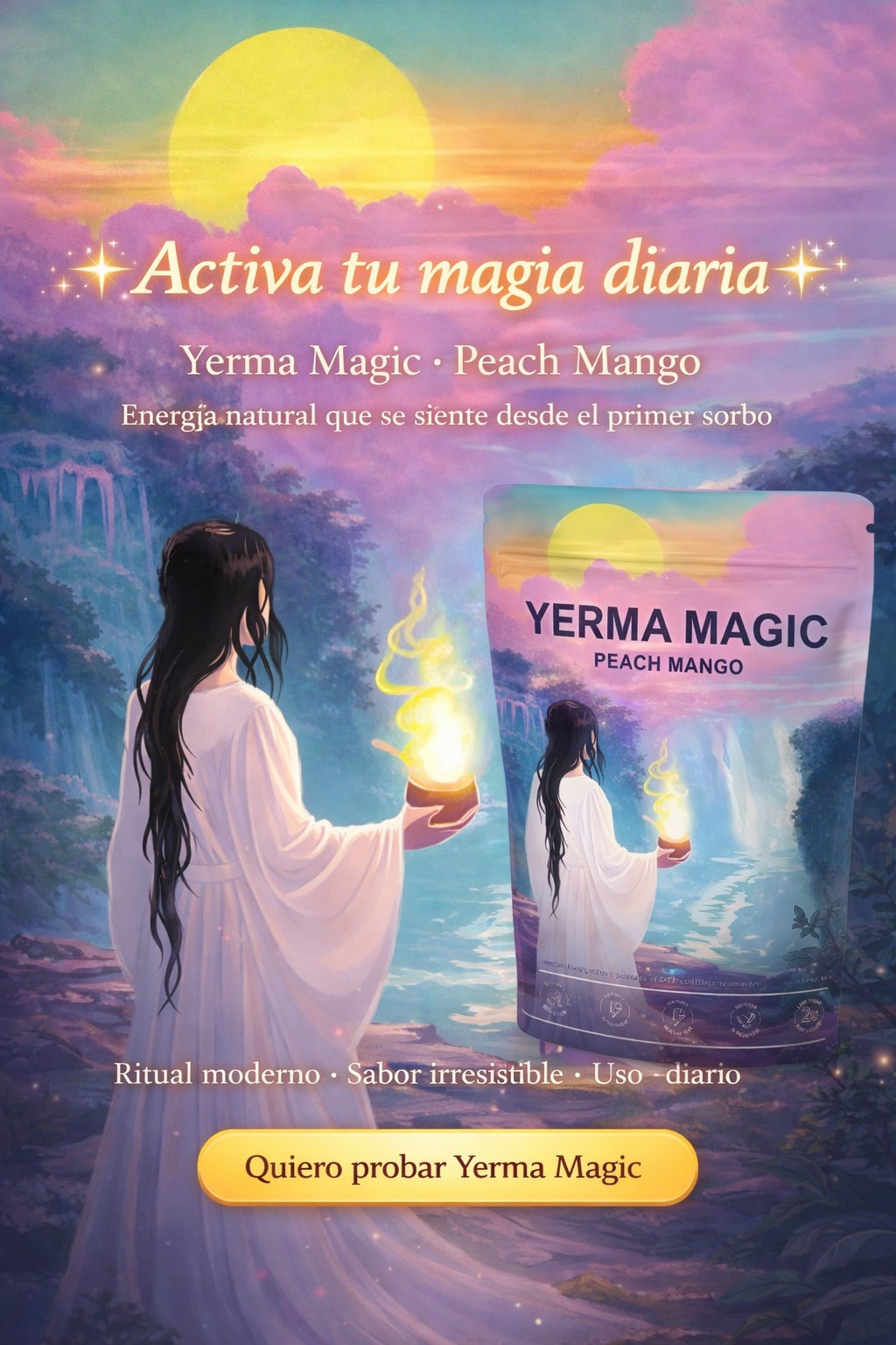 Yerma Magic Sabor Mango 330 Gramos
