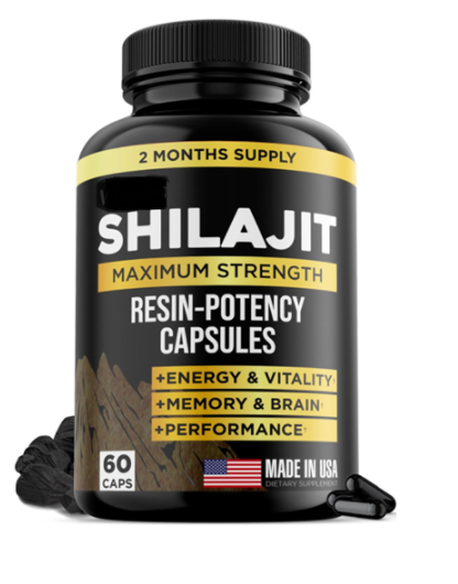 Shilajit Suplemento 60 Capsulas