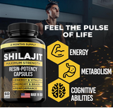 Shilajit 60 Capsulas Suplemento