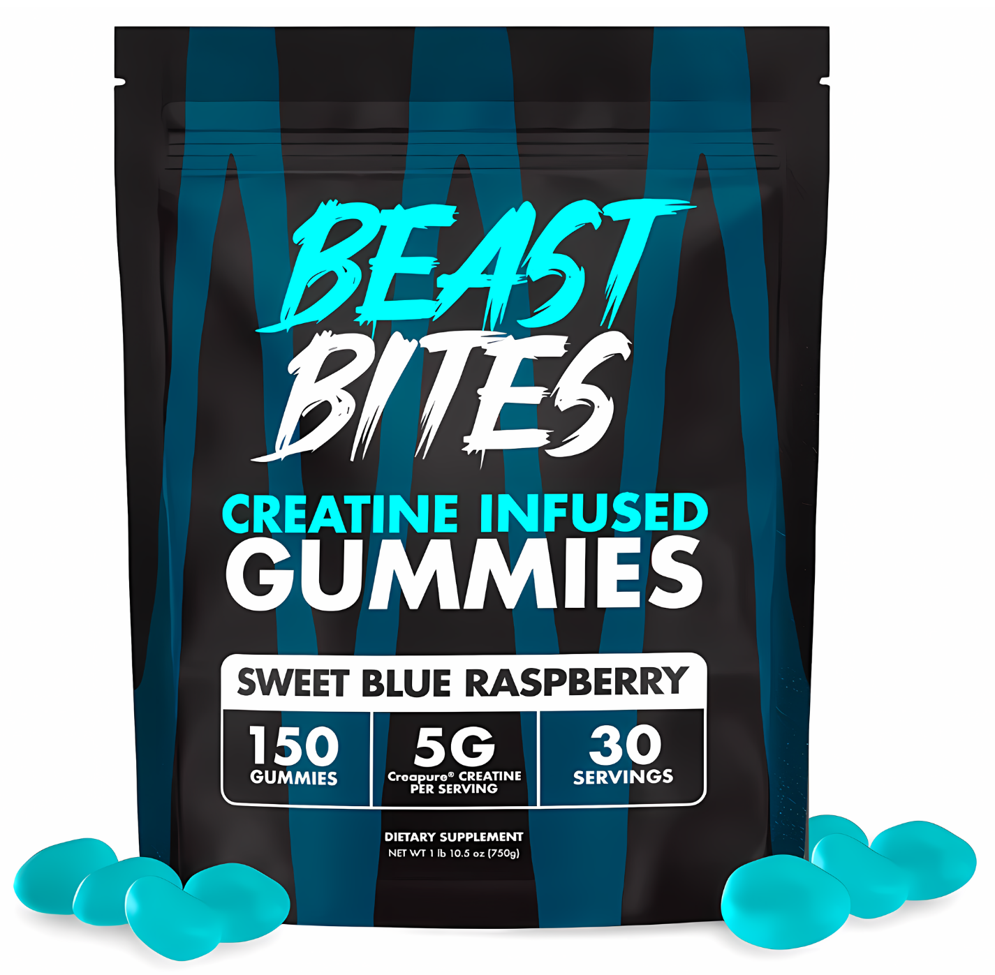 Suplemento Creatina Gomitas Beast Bites