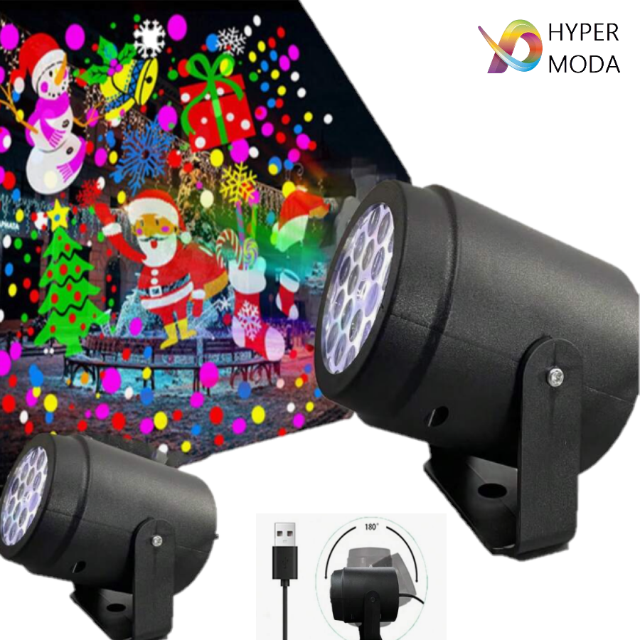 Luz De Proyeccion Laser Proyector Navidad