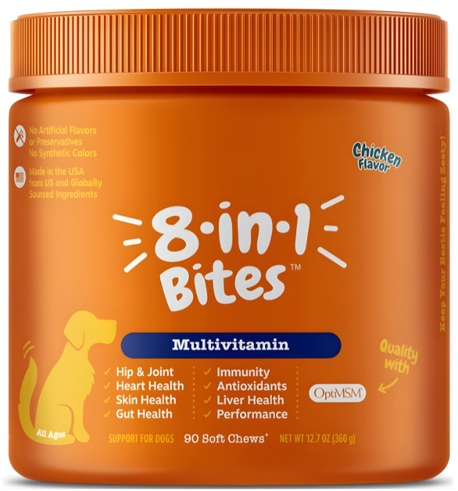Multivitaminico 8 En 1 Para Perro