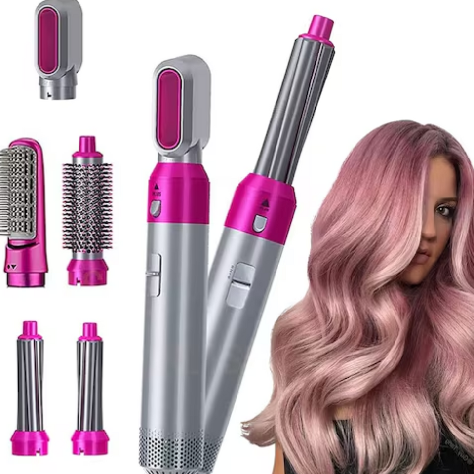 5 En 1 Cepillo De Cabello Electrico