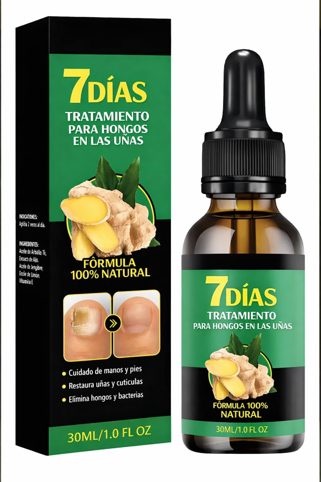 Aceite Para Hongos De Unas 7 Days 30ml
