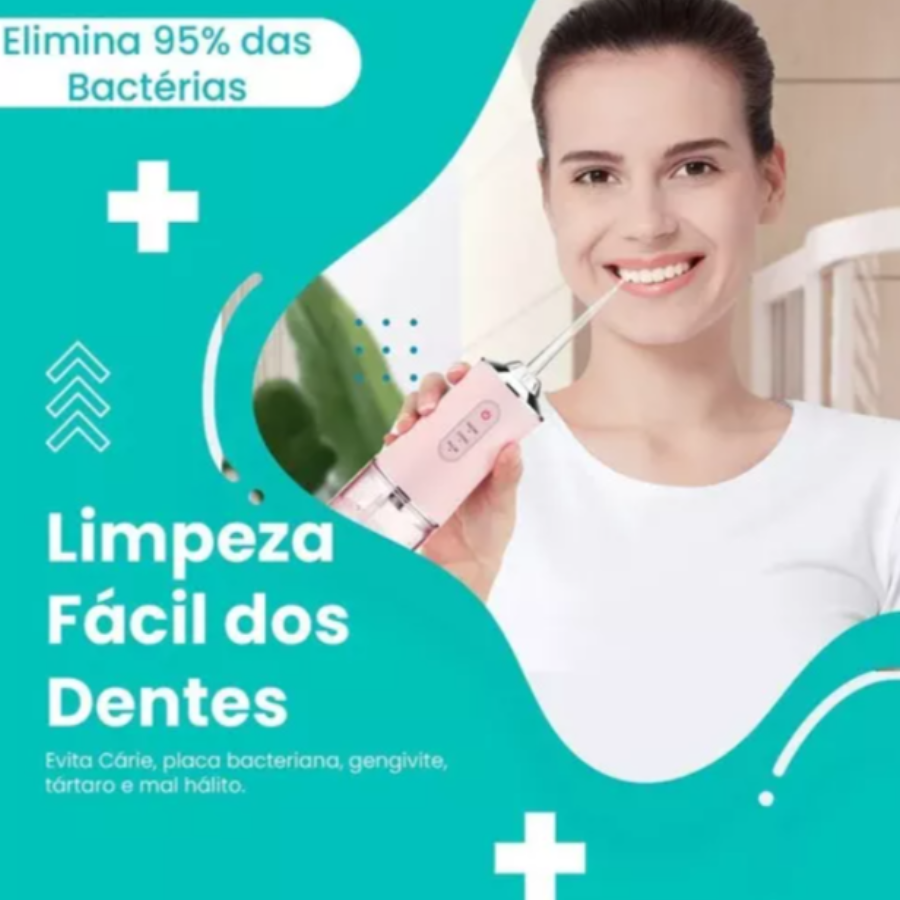 Irrigador Bucal Limpiador De Dientes Eléctrico