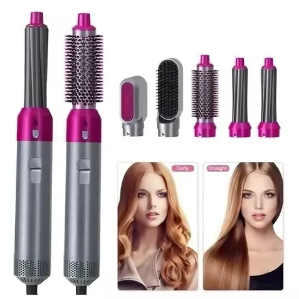 5 En 1 Cepillo De Cabello Electrico