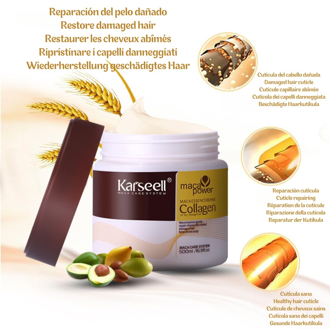 Mascarilla Hidratante Cabello Karseell