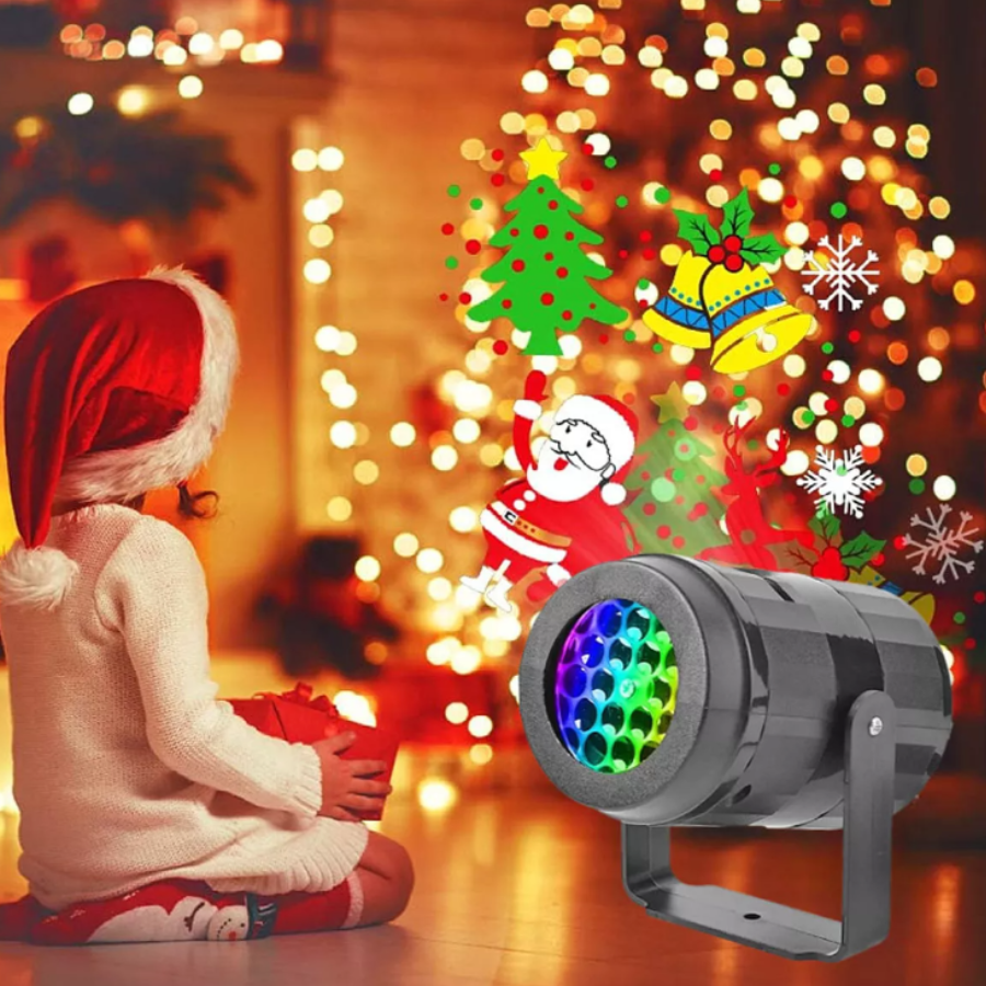 Luz De Proyeccion Laser Proyector Navidad