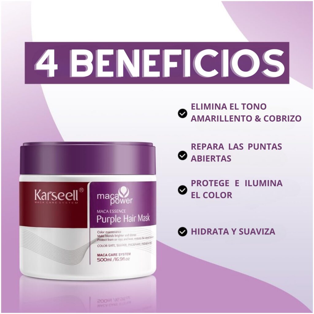 Mascarilla Hidratante Cabello Karseell