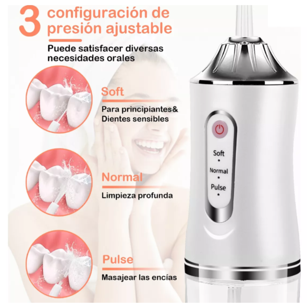 Irrigador Bucal Limpiador De Dientes Eléctrico