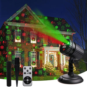 Luz De Proyeccion Laser Proyector Navidad