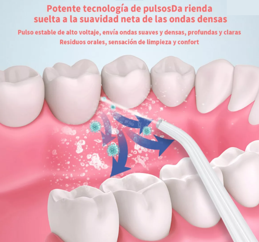 Irrigador Bucal Limpiador De Dientes Eléctrico