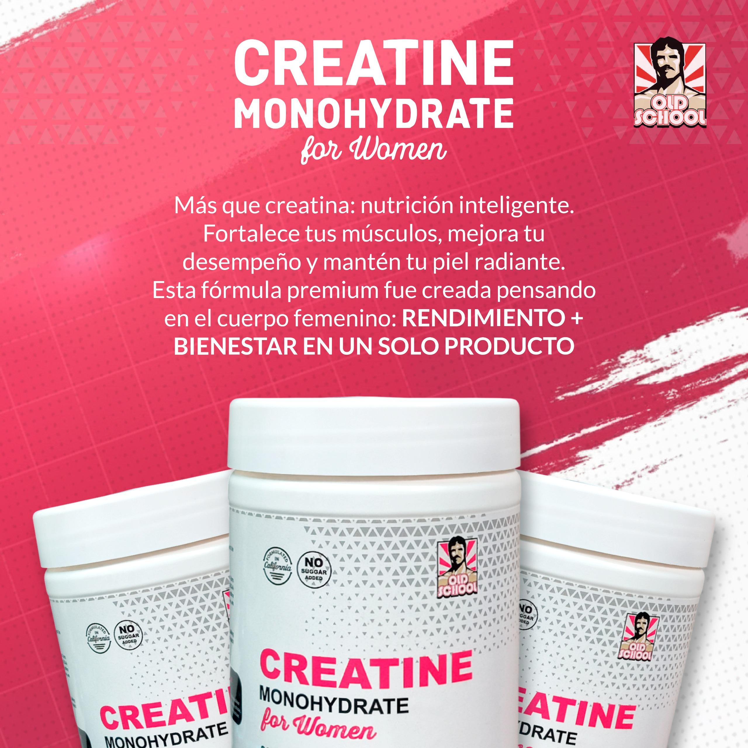 Creatina Monohydrate para Mujeres