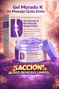 Gel Morado K De Masaje Quita Dolor