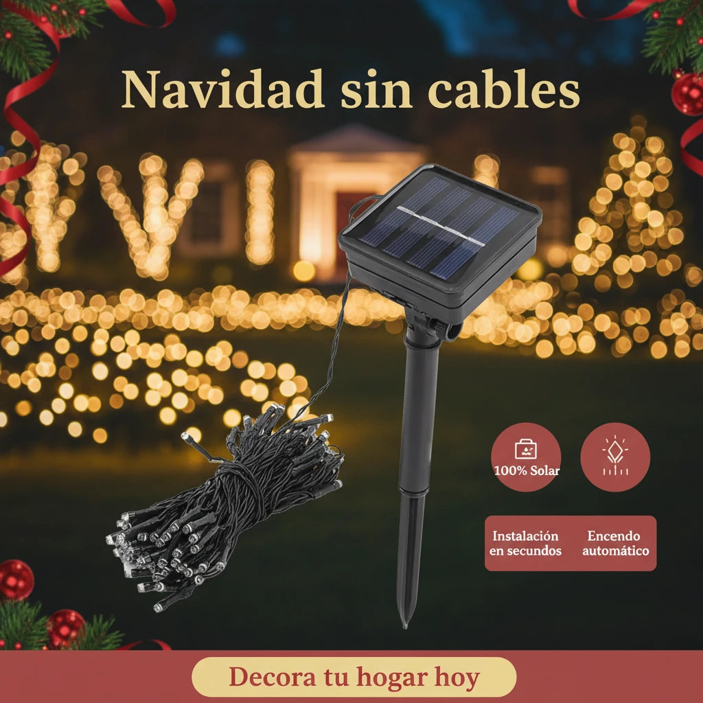 SolarGlow Festive Lights