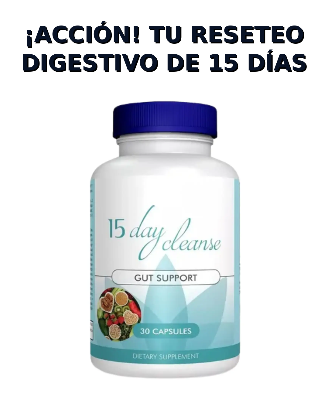 Suplemento Detox Digestion 30 Capsulas