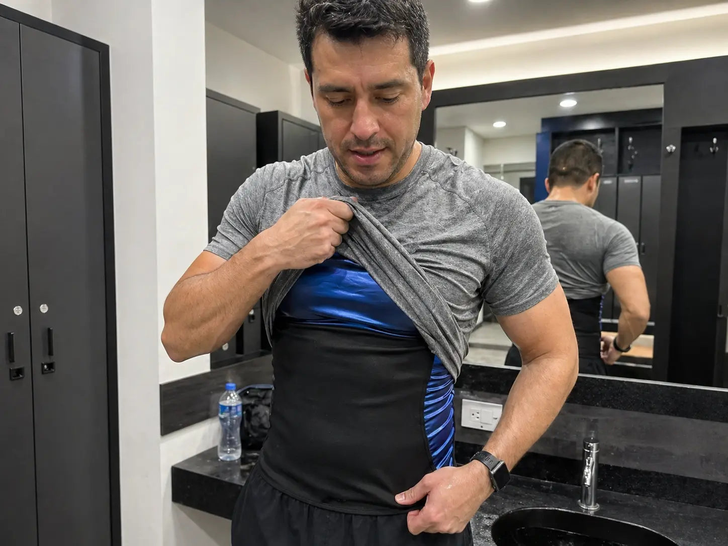 Faja Sauna Hombre Moldeadora Tipo Chaleco